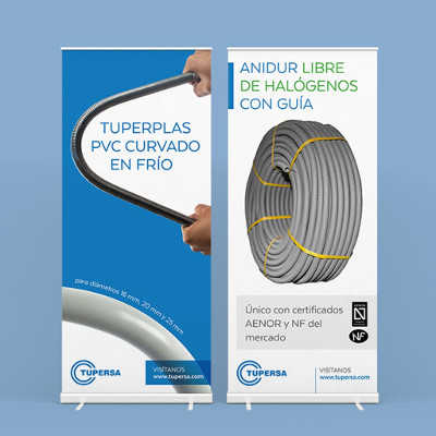Diseño de Roll-Ups para Ferias