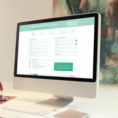 Web con sistema de inscripciones